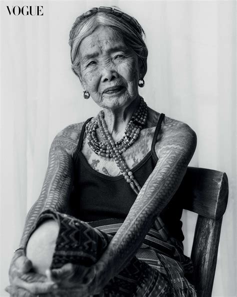 106-year-old Indigenous tattoo artist Apo Whang-Od becomes Vogue's oldest cover star - ABC News