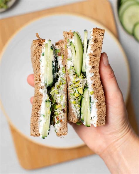 Healthy Cucumber Sandwich - Healthy Fitness Meals