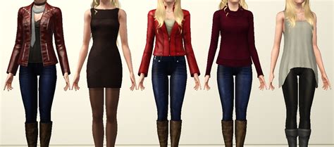 Once Upon a Sims — Emma Swan Outfits: Part II Rusty...