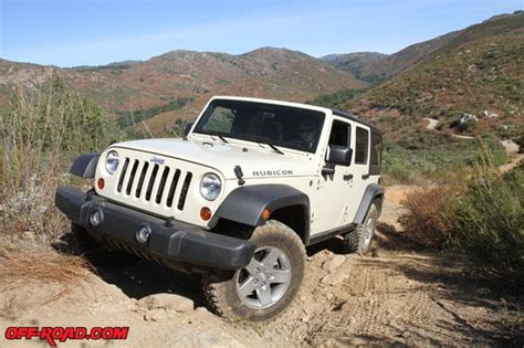 Jeep wrangler rubicon off road