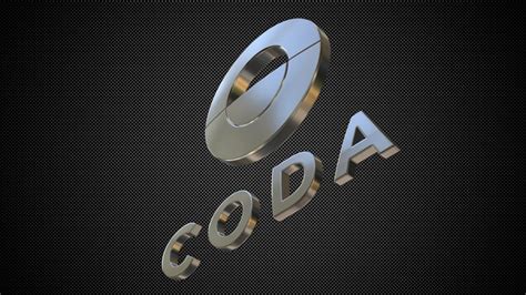 Coda Logo - 3D Model by 3d_logoman