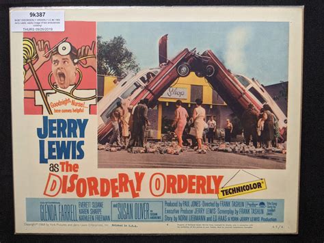 Lot - The Disorderly Orderly 1964 (Paramount Pictures), Starring: Jerry Lewis & Glenda Farrell ...