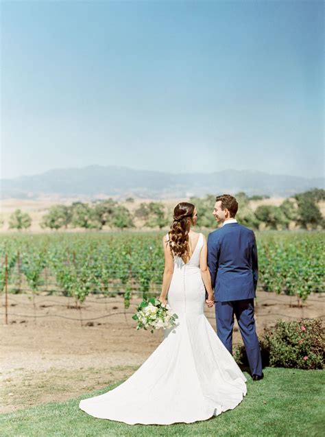 Summer Gainey Vineyards Wedding in Santa Ynez, California | Vineyard wedding, Wedding, Wedding gowns