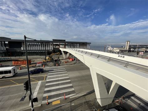 Waterfront Seattle | Marion Street Pedestrian Bridge now open; some ...