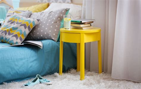How to Choose the Perfect Bedside Table for Your Bed | Perfect bedside table, Living room sets ...