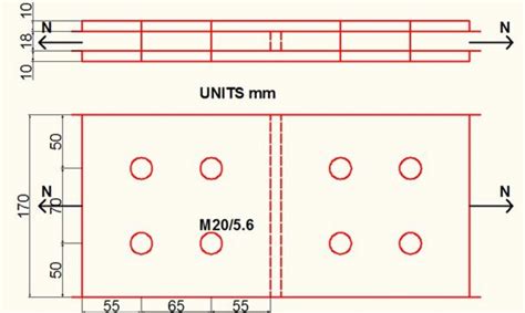 Calculation Example – Design bolted connection of tension plates (EC3) | thestructuralengineer.info