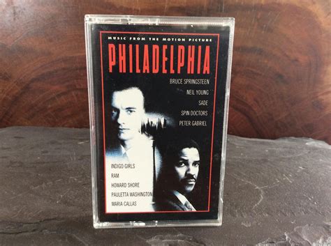 PHILADELPHIA MOVIE SOUNDTRACK Music From The Motion | Etsy