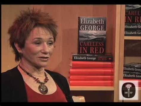 Elizabeth George Interview about Careless In Red - YouTube