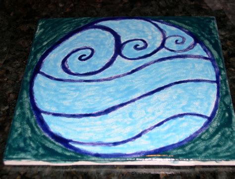 Water Element Symbol Tile by Waterbenderbunny on DeviantArt