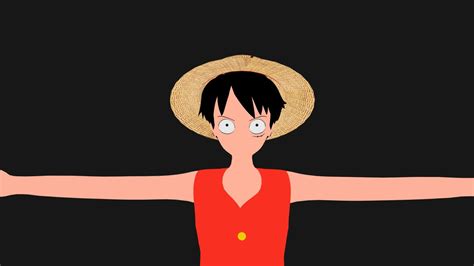 monkey D luffy - 3D model by Jesse.Quiacao.Maagad [b15cd54] - Sketchfab