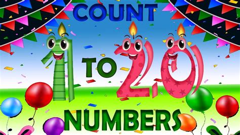 Number Song 1-20 for Children | Number Rhymes For Children | Let's Count 1-20 | Super Simple ...