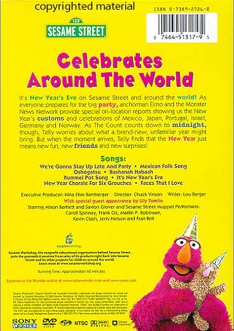 Sesame Street Celebrates Around The World (DVD 2004) | DVD Empire