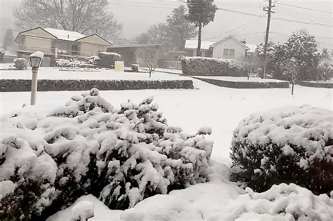 Rare spring storm dumps 3 feet of snow on Australia