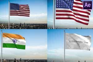 3D FLAG MAKER -After Effects Template - Free Template Shop