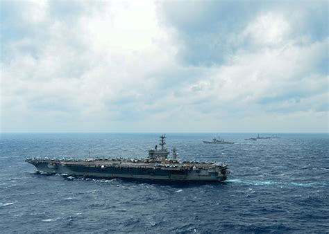 Nimitz Carrier Strike Group Concludes Malabar 2017 > Commander, U.S ...