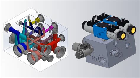 Hydraulic Block Manifold 3D CAD Model Library GrabCAD, 54% OFF