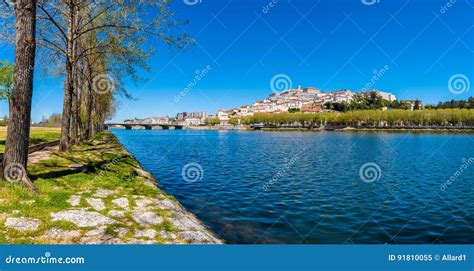 Coimbra Portugal and Mondego River Stock Image - Image of trees, district: 91810055