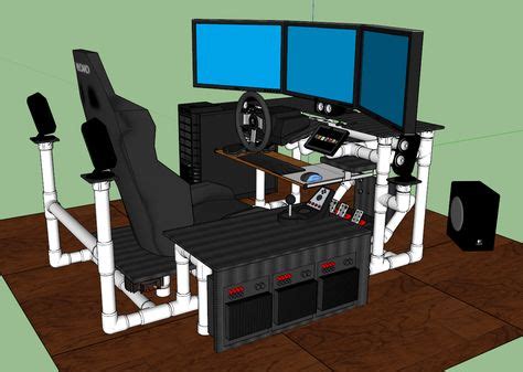 10+ Flight Sim Desk ideas | flight simulator, flight simulator cockpit ...