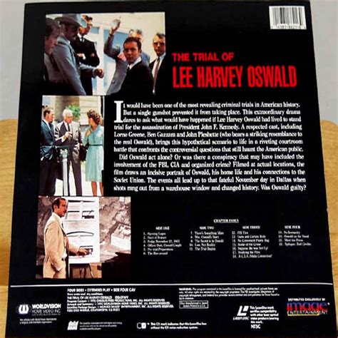 The Trial of Lee Harvey Oswald LaserDisc, Rare LaserDiscs, Clearance Items