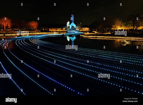 Winter illumination at Nabana no Sato Stock Photo - Alamy