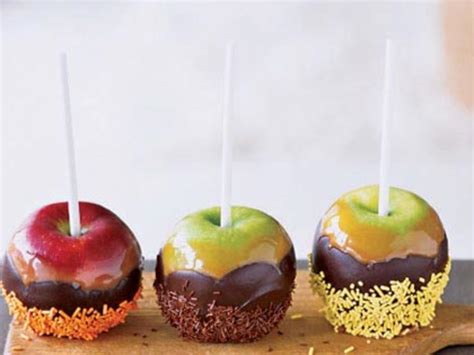 Chocolate Caramel Apples with Sprinkles Recipe - Sunset Magazine