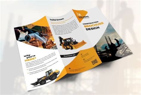 15+ Best Construction Brochure Template Download - Graphic Cloud