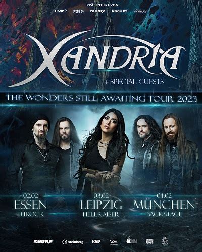 XANDRIA - "The Wonders Still Awaiting" Tour 2023 - Obliveon