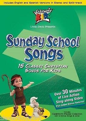 CEDARMONT KIDS DVD - SUNDAY SCHOOL SONGS 84418221899 | eBay