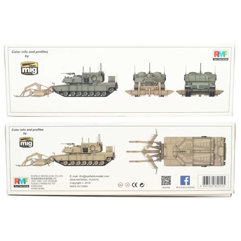 M1 Abrams Assault Breacher Vehicle (ABV) M1150 with Mine Plow - RFM (1/35)