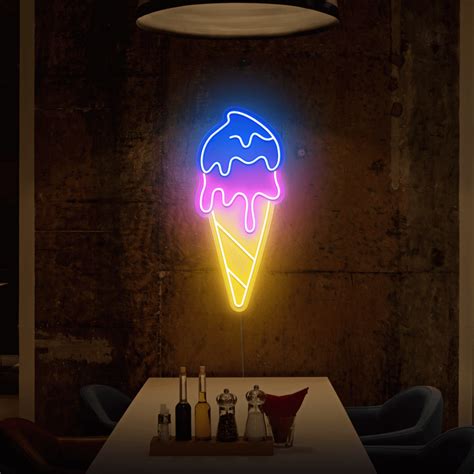 Ice Cream Neon Sign by Neon Marvels | Ice Cream Shop | Free Shipping