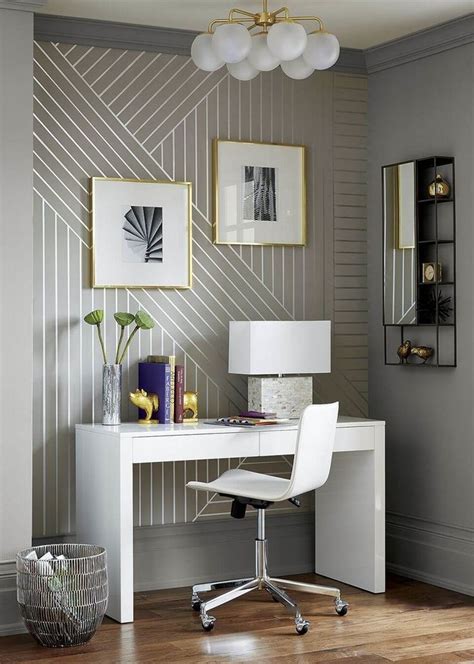 How To Paint The Perfect Striped Accent Wall | Painting stripes on ...