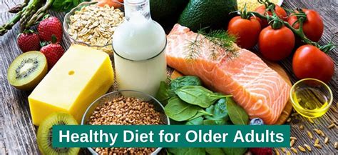 15 TIPS FOR A HEALTHY DIET FOR OLDER ADULTS - A Helpful Guide.