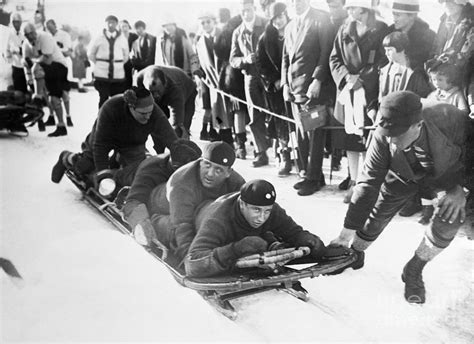 American Bobsled Team Wins In Olympics Photograph by Bettmann - Fine Art America