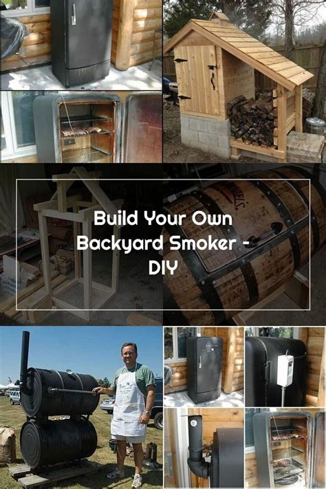 Build Your Own Backyard Smoker – DIY in 2020 | Backyard smokers, Smoker plans, Backyard