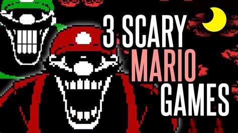 🩸3 SCARY MARIO GAMES THAT GAVE ME A HEART ATTACK 🩸 - YouTube