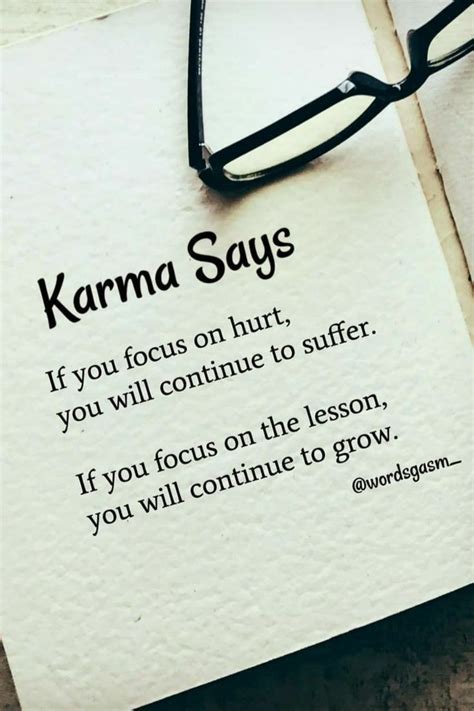 Karma Quote In English - Izza Quotes