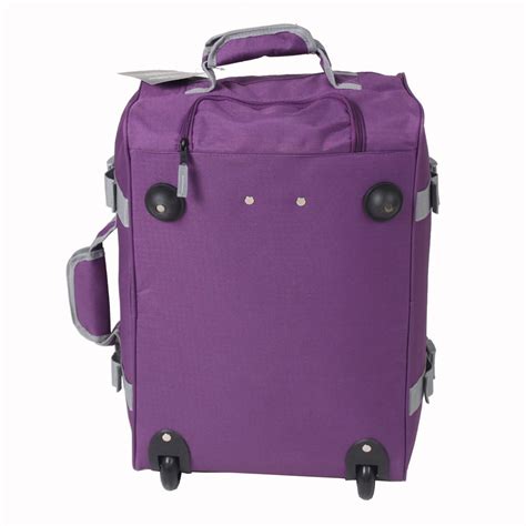 Lightweight Cabin Wheeled Travel Hand Luggage Trolley Holdall Bag Case Suitecase | eBay