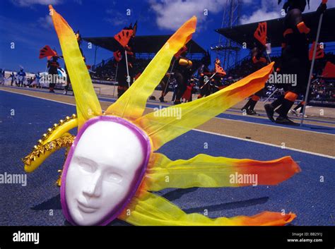 Caribbean, Barbados, Bridgetown. Crop Over Carnival Stock Photo - Alamy