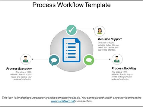 Process Workflow Template Sample Presentation Ppt | Graphics Presentation | Background for ...