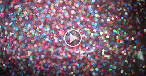 Falling Glitter in 4K Super Slow Motion Creates the Most Beautifully Abstract Visuals ...