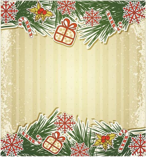 Christmas cards 01 vector Free Vector / 4Vector