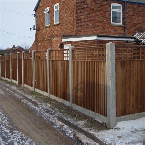 Concrete Fencing | Slotted Posts | Reinforced |Free Delivery Available ...