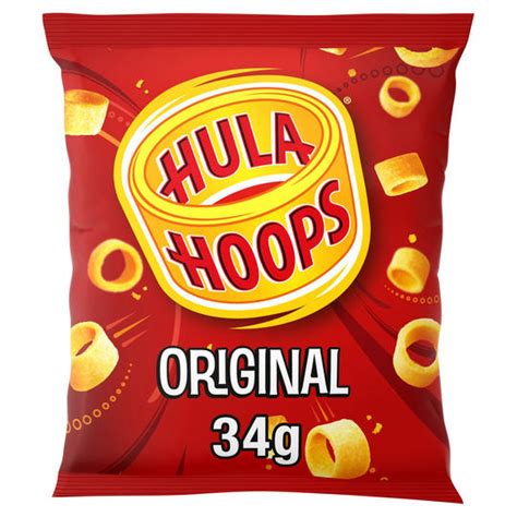 Hula Hoops Original Crisps 34g | Sharing Crisps | Iceland Foods