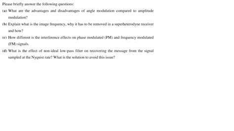 Solved Please briefly answer the following questions: (a) | Chegg.com