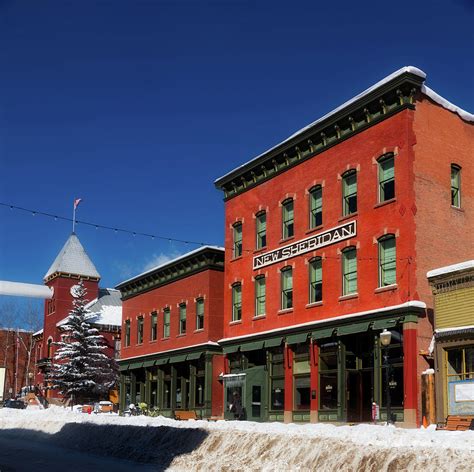 New Sheridan Hotel - Telluride Colorado Photograph by Mountain Dreams ...