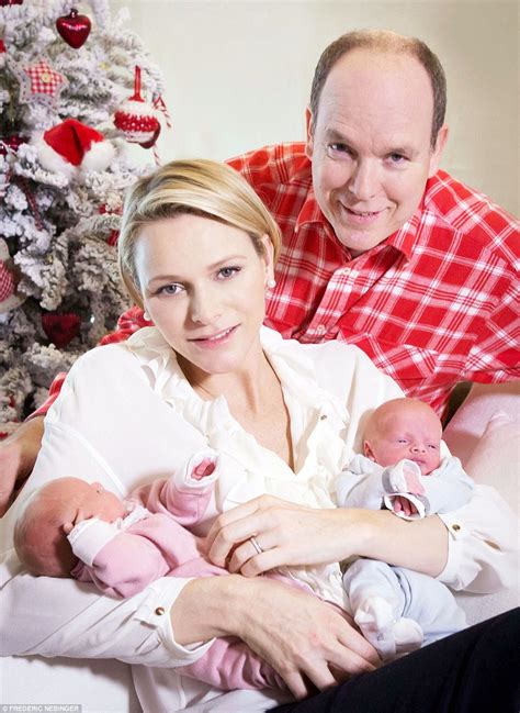 Prince Albert and Princess Charlene of Monaco release first pictures of twins Jacques and ...