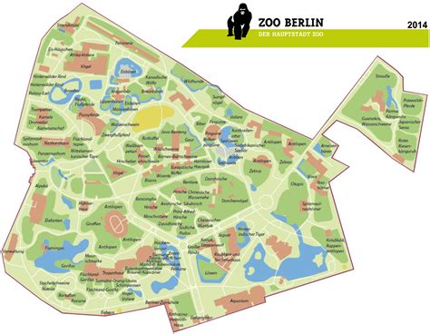 Map of Zoo Berlin - 2014