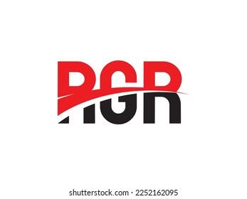 Rgr Letter Initial Logo Design Vector Stock Vector (Royalty Free) 2252162095 | Shutterstock