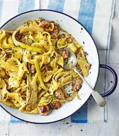 Fennel and pork pappardelle recipe | delicious. magazine