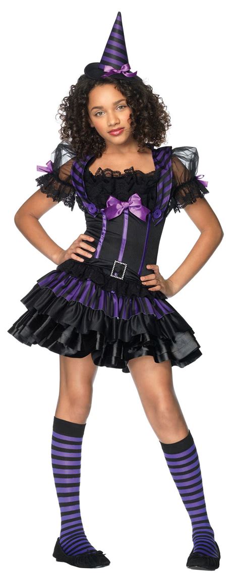 Teen Spell Casting Witch Costume Witch Fancy Dress Costume, Wizard ...